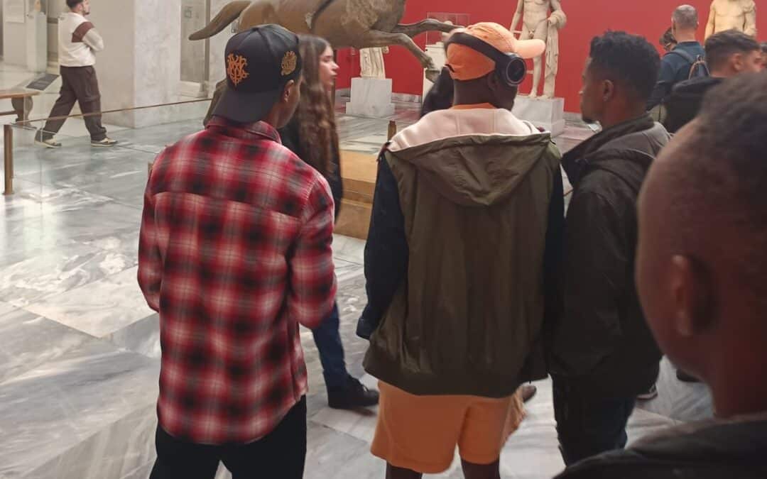 A day at the National Archaeological Museum of Athens for unaccompanied children
