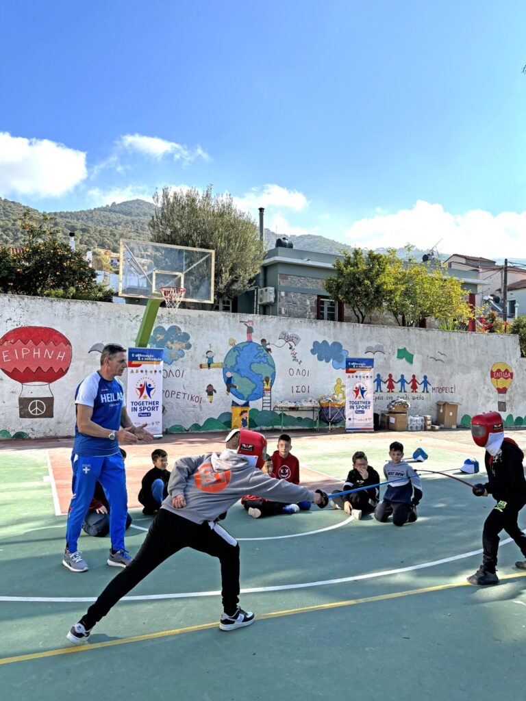 Metadrasi - 200 children in Mytilene discover the Olympic sports 5 Metadrasi - METAdrasi TiS Mytilene 4