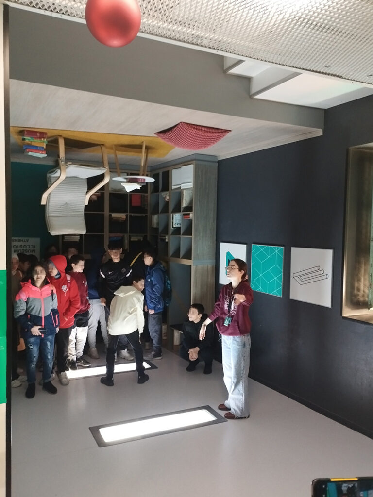 Metadrasi - Together in Sport – Phase II: Νοέμβριος – Δεκέμβριος 2024 11 Metadrasi - METAdrasi TiS museum of illusions1