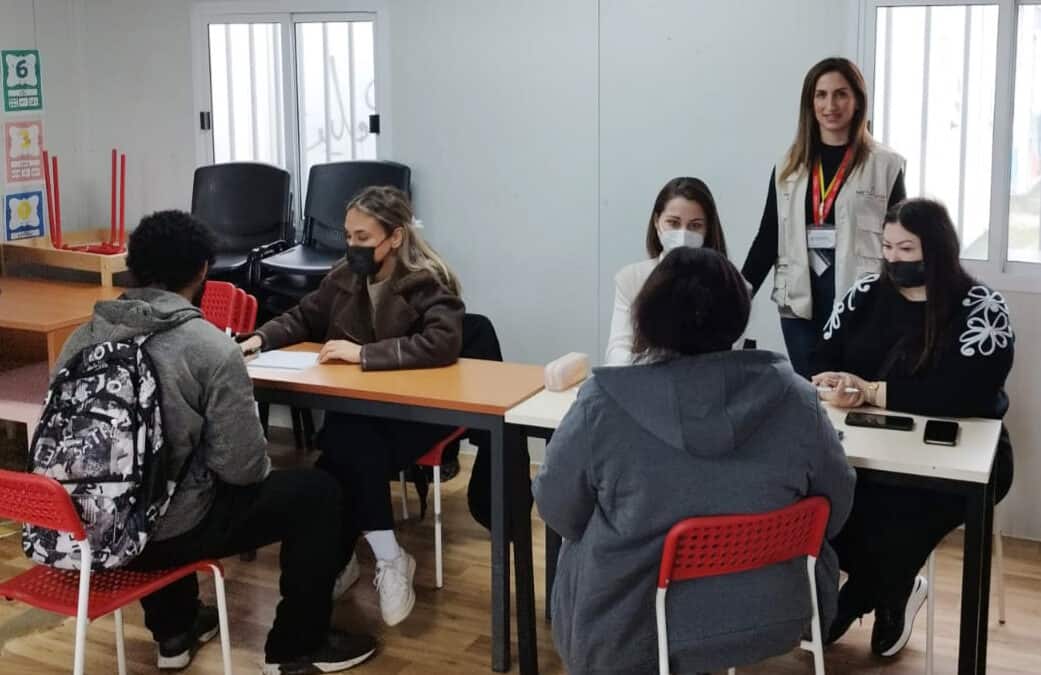 Career days at the camp of Ritsona