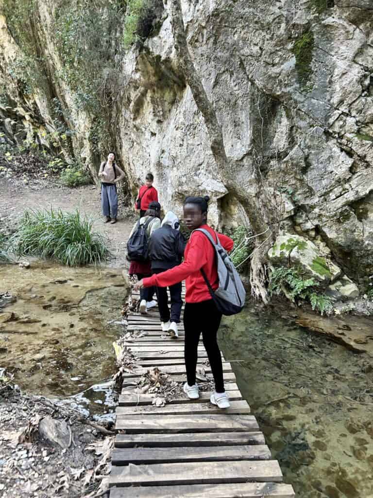 Metadrasi - Excursion to the waterfalls for the unaccompnaied children of our Samos shelter 1 Metadrasi - METAdrasi Samos 6