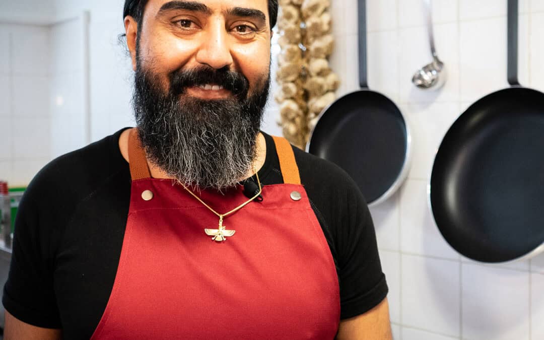 Filippos-Mahdi is “Ready for Business” and makes authentic Iranian kebab in Nikaia