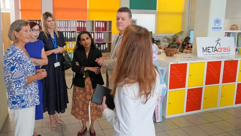 Metadrasi - METAdrasi UNHCR visit 1