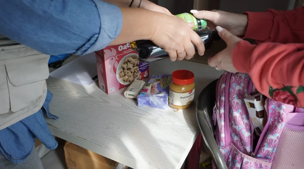 Supporting homeless people in Athens