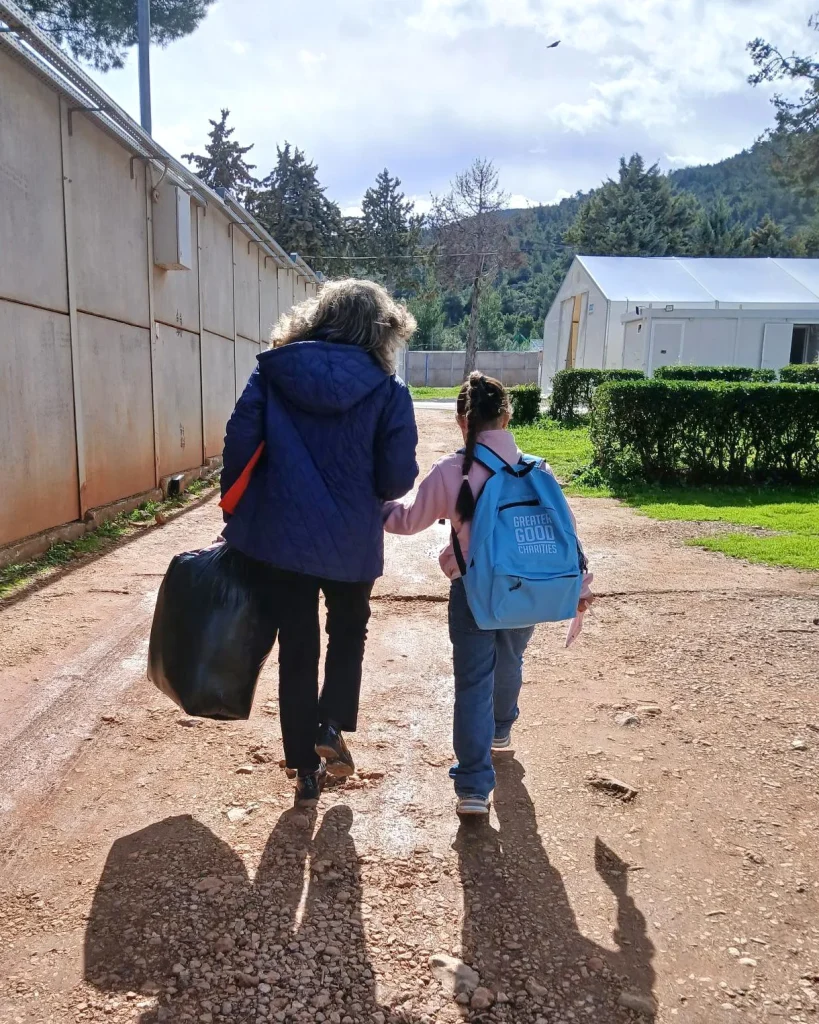 With a bag full of dreams of a better tomorrow