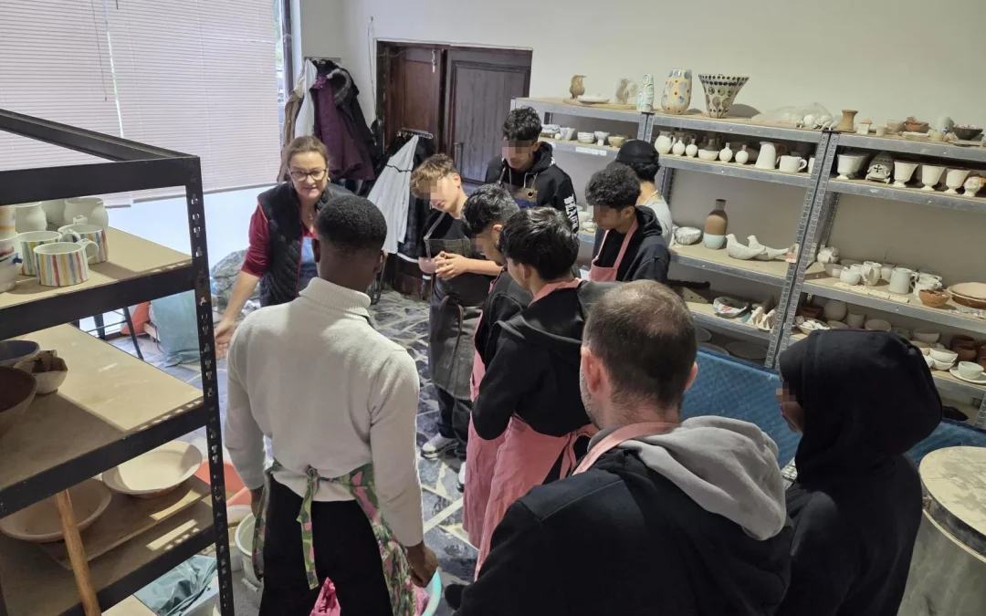 A beautiful day of creativity and connection for the unaccompanied children of the Samos shelter