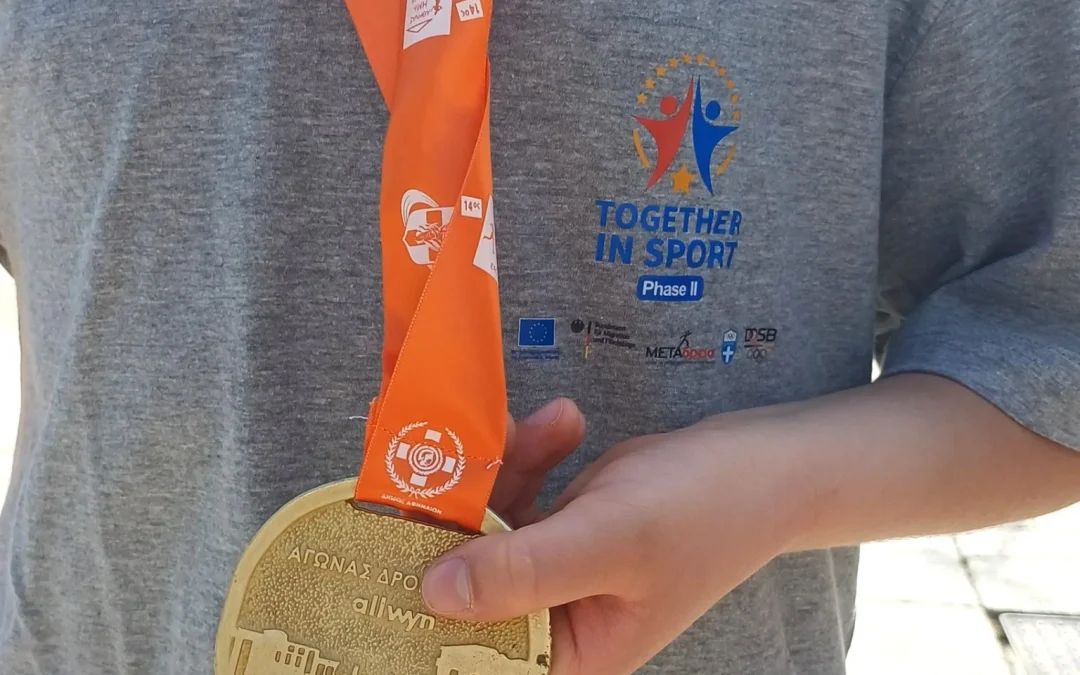 The METAdrasi team at the Athens Half Marathon