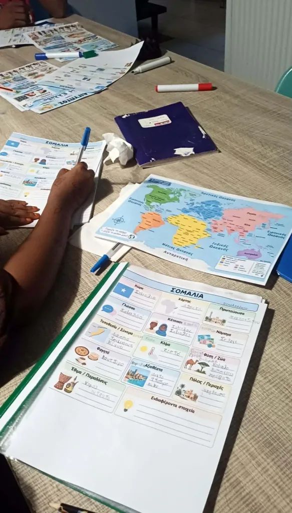 Metadrasi - One world map, many home countries, and the children as our guides! 2 Metadrasi - METAdrasi photo2 1 scaled e1793281200297