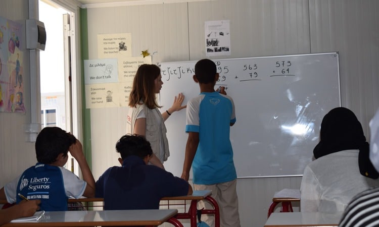 Metadrasi - Μαθήματα Ελληνικής Γλώσσας 3 Metadrasi - education refugees islands metadrasi 5